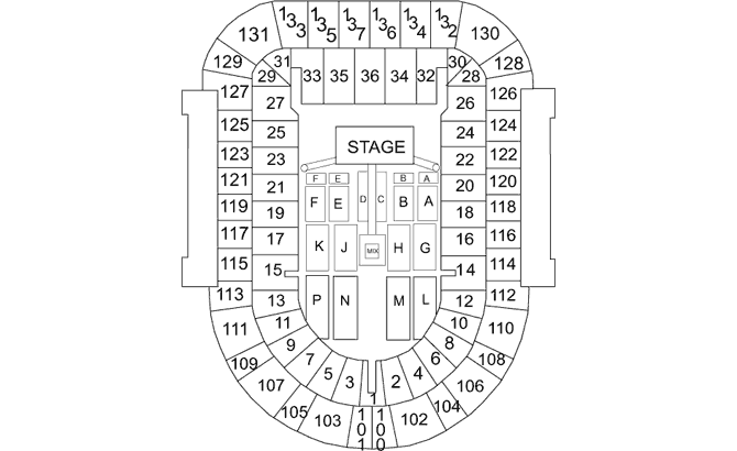 soldier field seating chart concerts